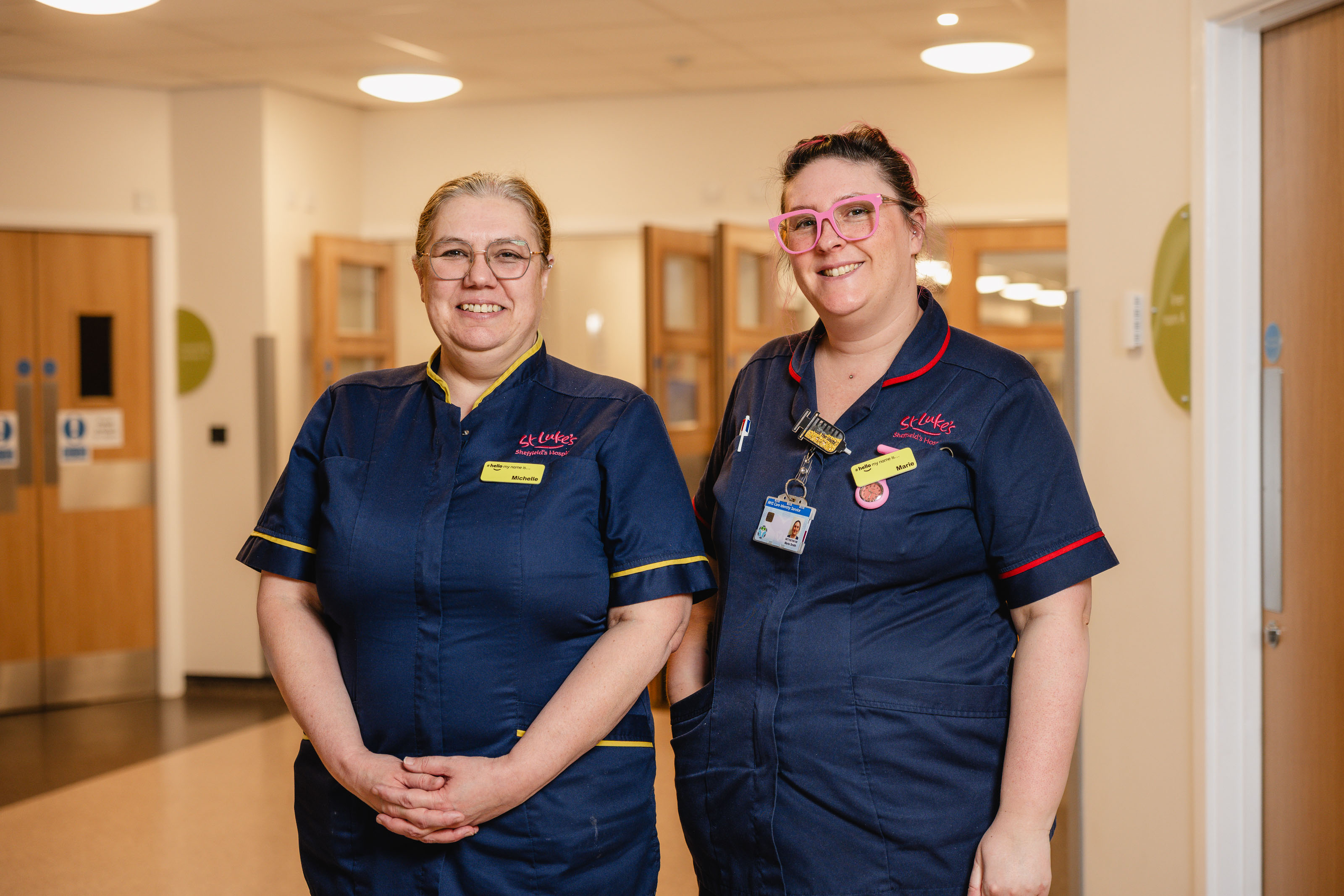 Refer to hospice care at St Luke’s