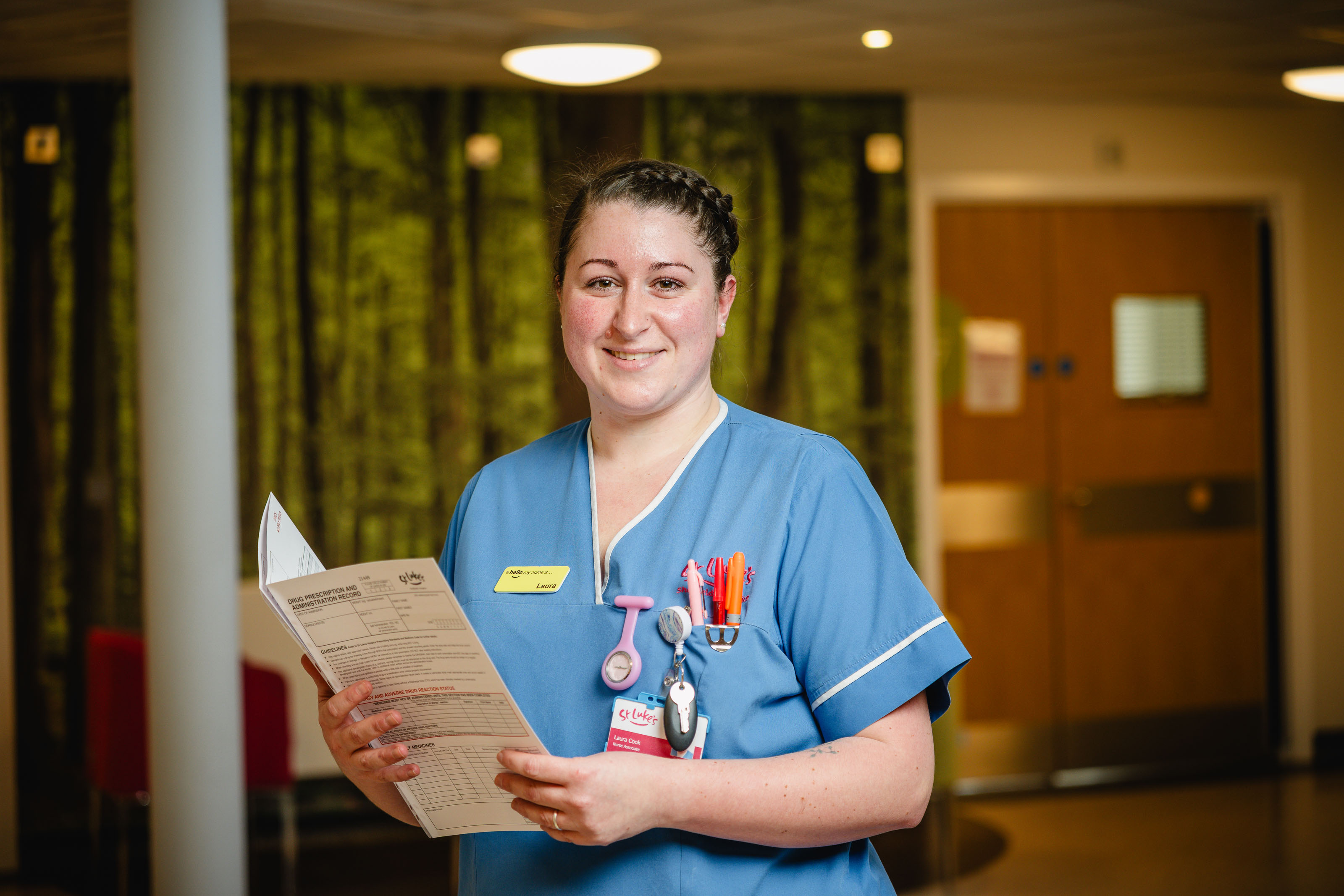 St Luke’s hospice chief executive